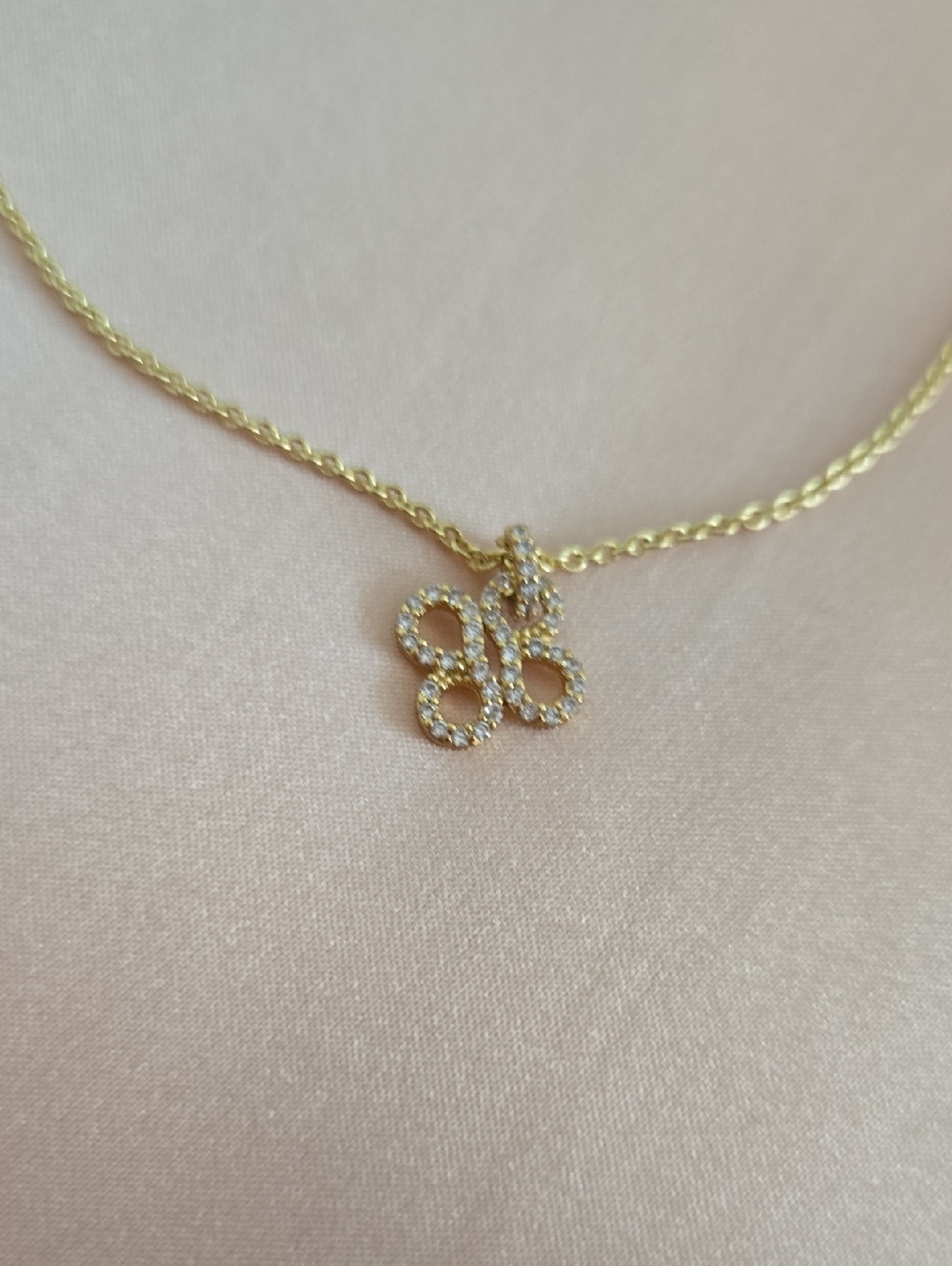 Altar'd State Delicate Clover Necklace